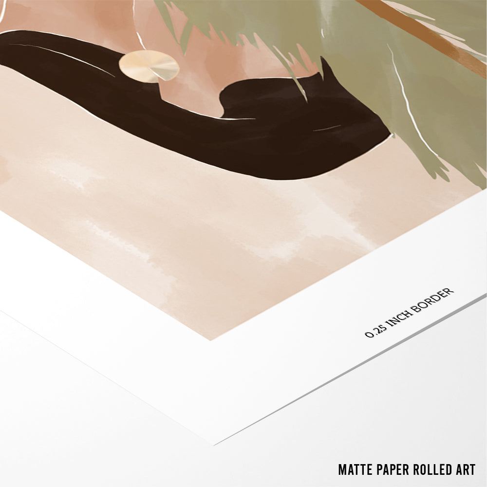 Quiet Mornings Canvas Print - XS / Matte Paper / Rolled Art - Nook At You