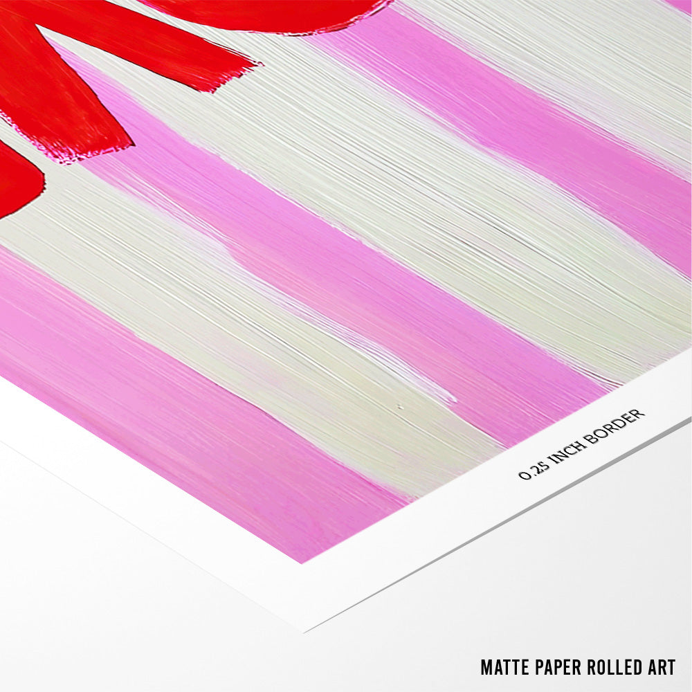 Love Typography Art Print - XS / Matte Paper / Rolled Art - Nook At You