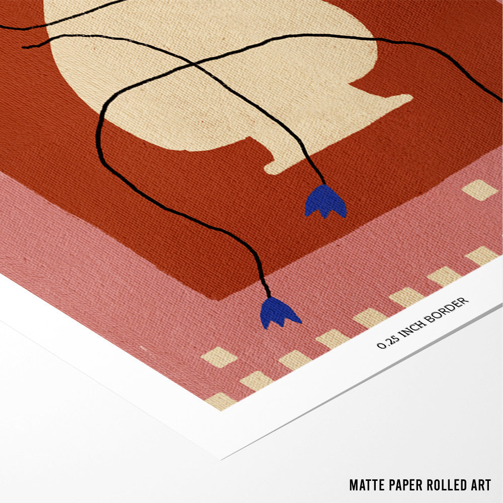 Loop de Bloom Wall Art Poster - XS / Matte Paper / Rolled Art - Nook At You