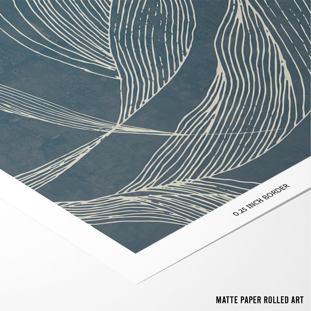 Flowing Whispers Canvas Print - XS / Matte Paper / Rolled Art - Nook At You