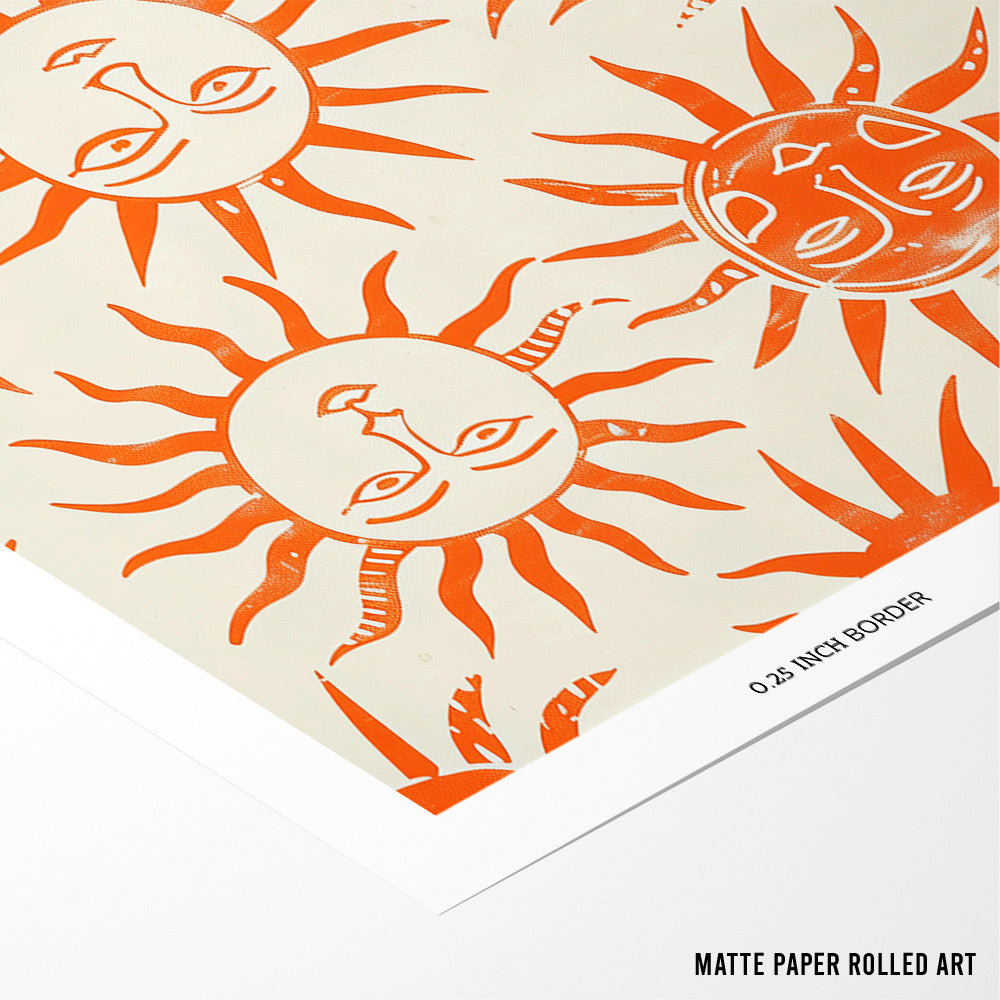 Sunny days Boho Art Print - XS / Matte Paper / Rolled Art - Nook At You
