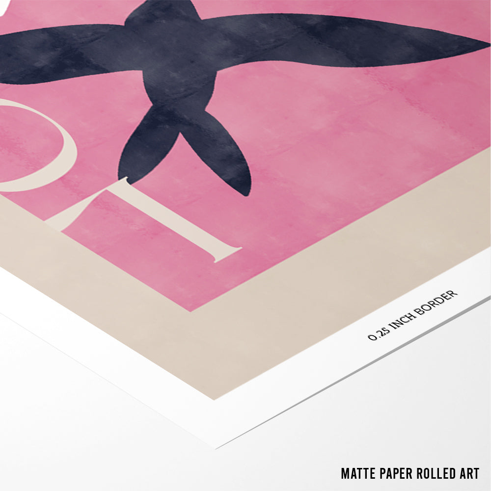 Birds in Love Art Print - XS / Matte Paper / Rolled Art - Nook At You