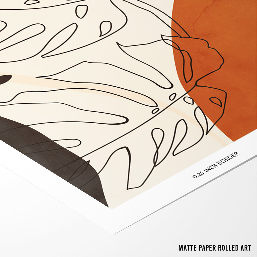 Boho Environment - A Abstract Wall Art - XS / Matte Paper / Rolled Art - Nook At You