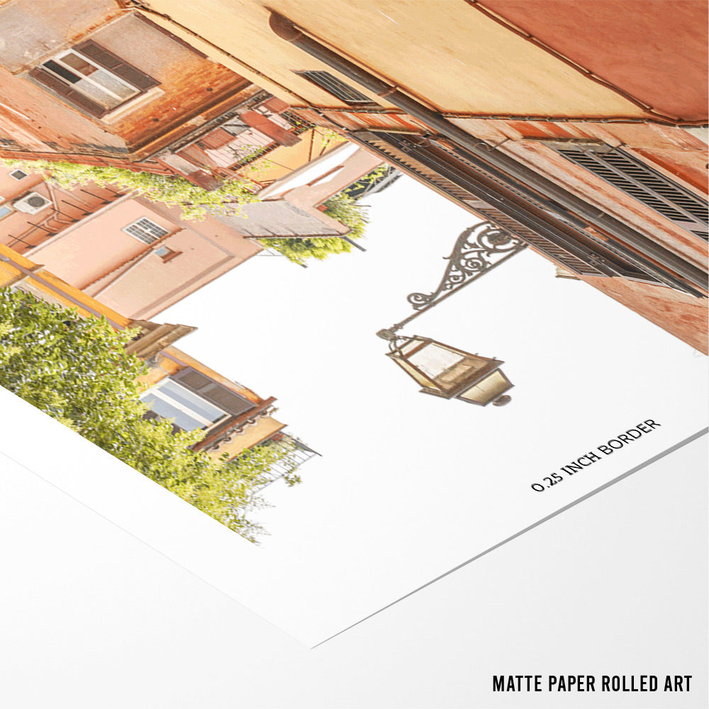 Trastevere, Rome Wall Art Print - XS / Matte Paper / Rolled Art - Nook At You