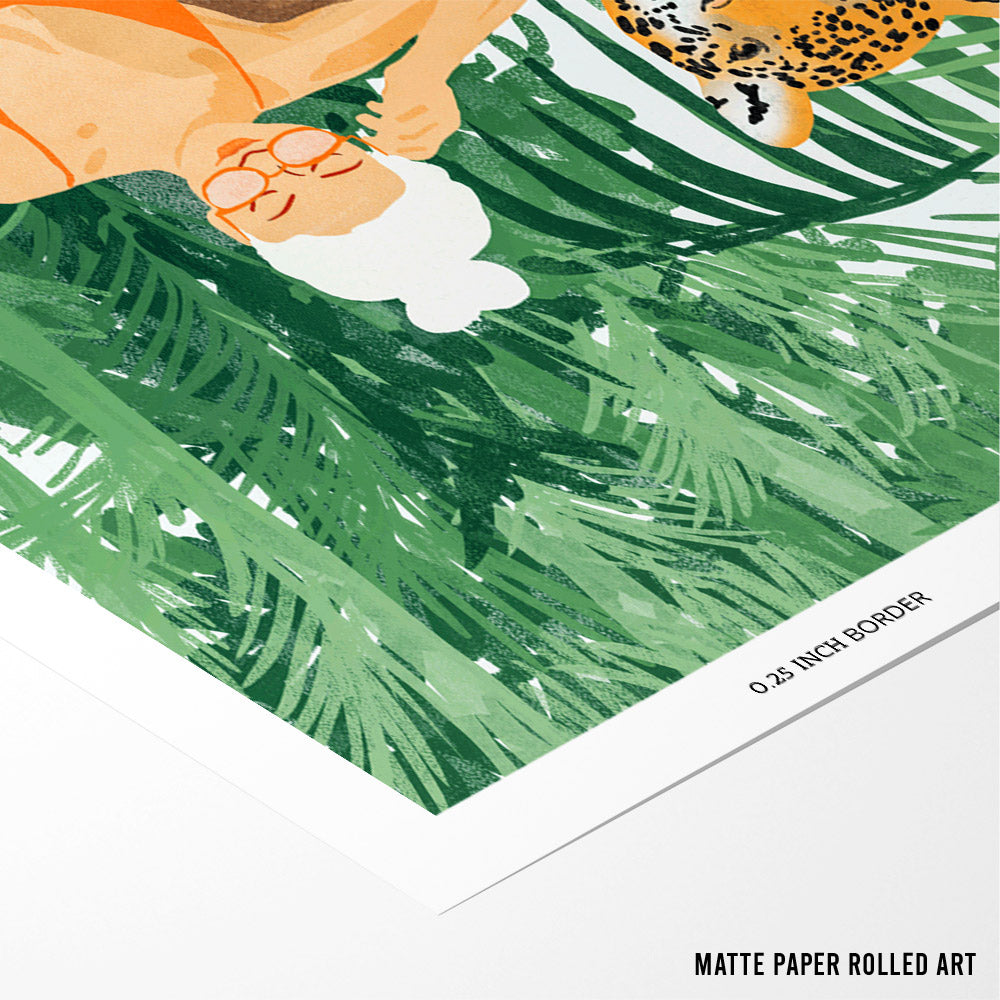 Jungle Vacay II  Botanical Art Poster - XS / Matte Paper / Rolled Art - Nook At You