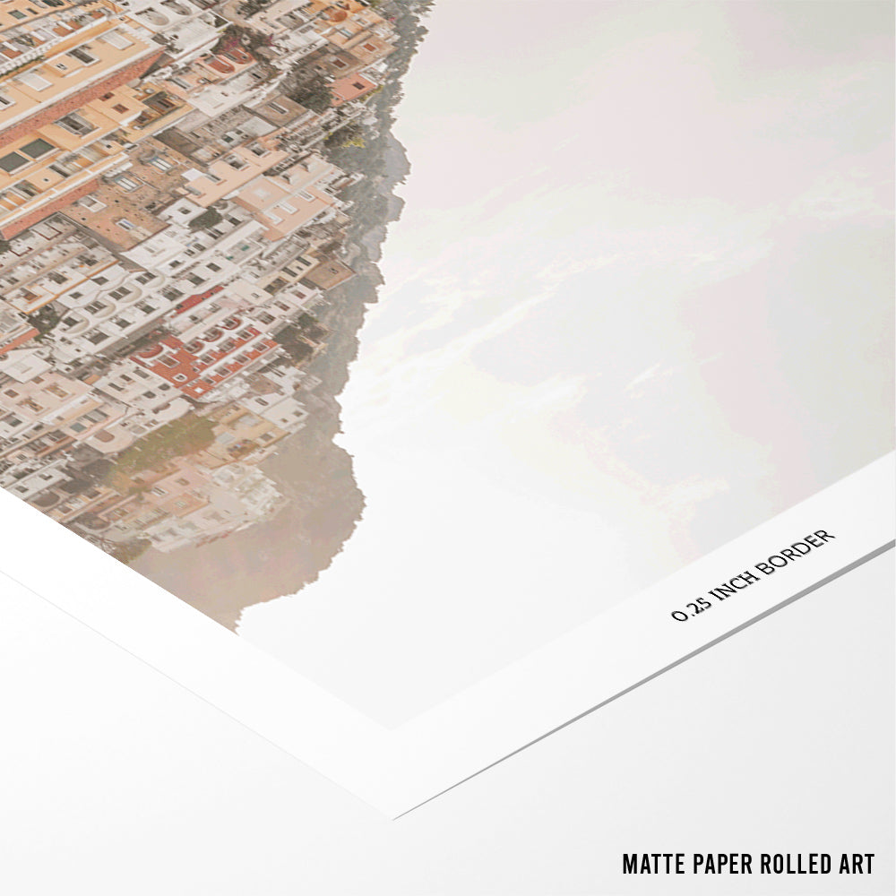 Positano Bliss Wall Art Poster - XS / Matte Paper / Rolled Art - Nook At You