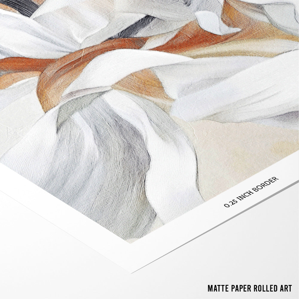 Fleur Canvas Painting - XS / Matte Paper / Rolled Art - Nook At You