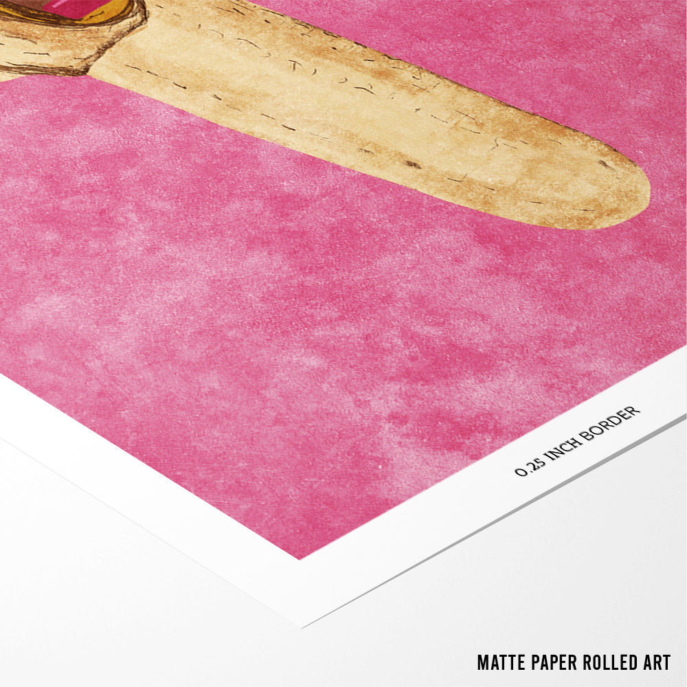 Banana Wall Art for Dining Room - XS / Matte Paper / Rolled Art - Nook At You