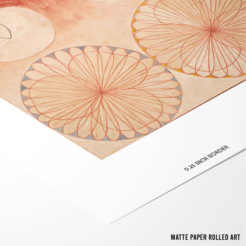 Celestial Symmetry Canvas Painting - XS / Matte Paper / Rolled Art - Nook At You