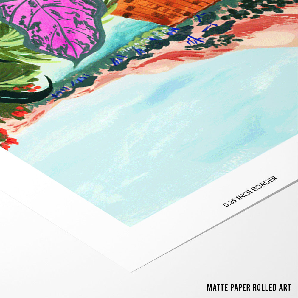 Ometepe Landscape Wall Art - XS / Matte Paper / Rolled Art - Nook At You
