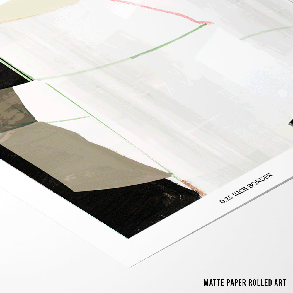 Abstract Space 2 Wall Art - XS / Matte Paper / Rolled Art - Nook At You