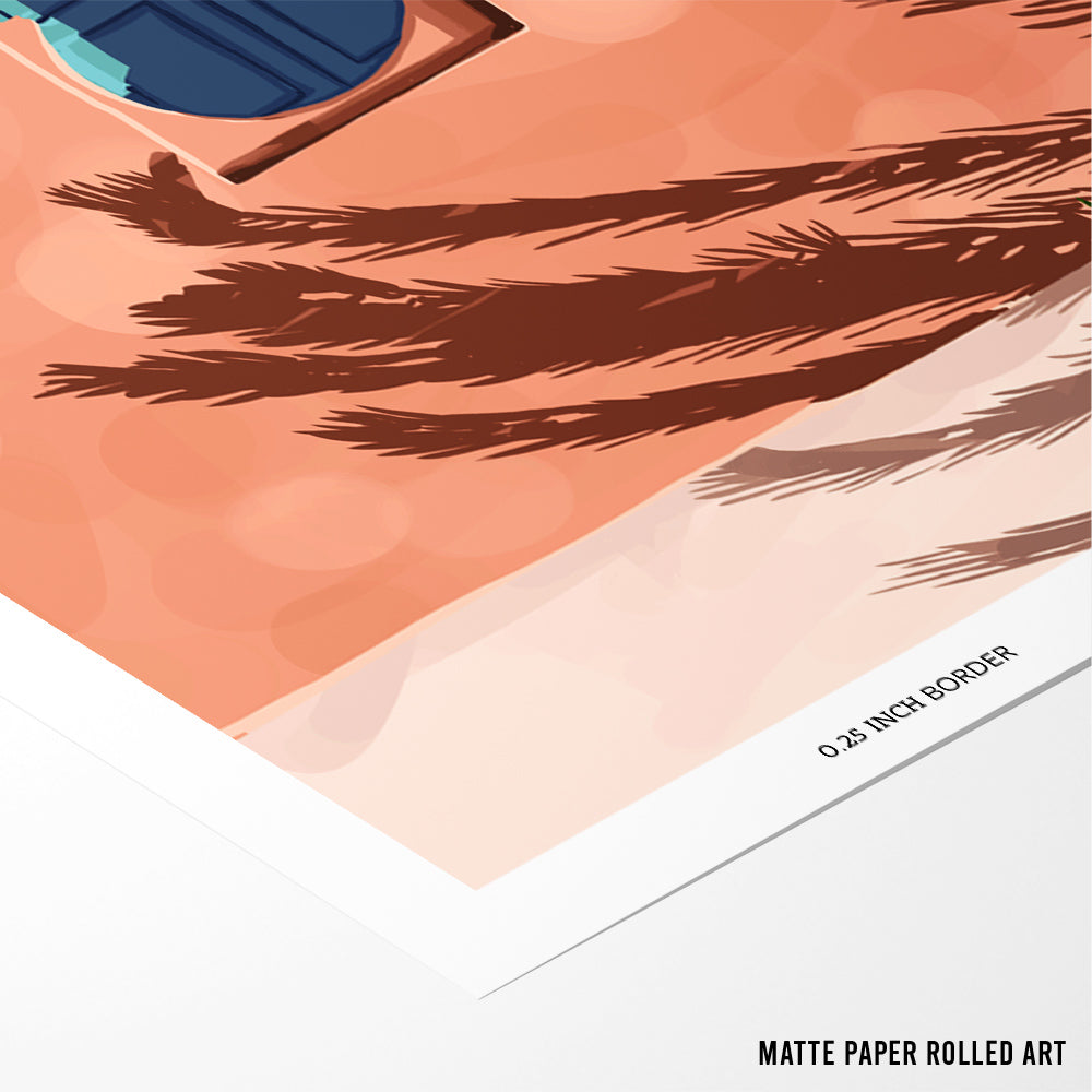 Medina Sun Bedroom Wall Art - XS / Matte Paper / Rolled Art - Nook At You