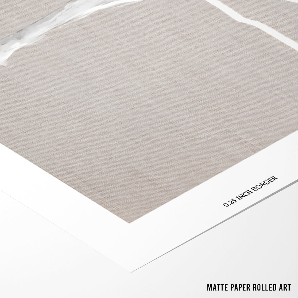 Swan in Flight Abstract Wall Art - XS / Matte Paper / Rolled Art - Nook At You