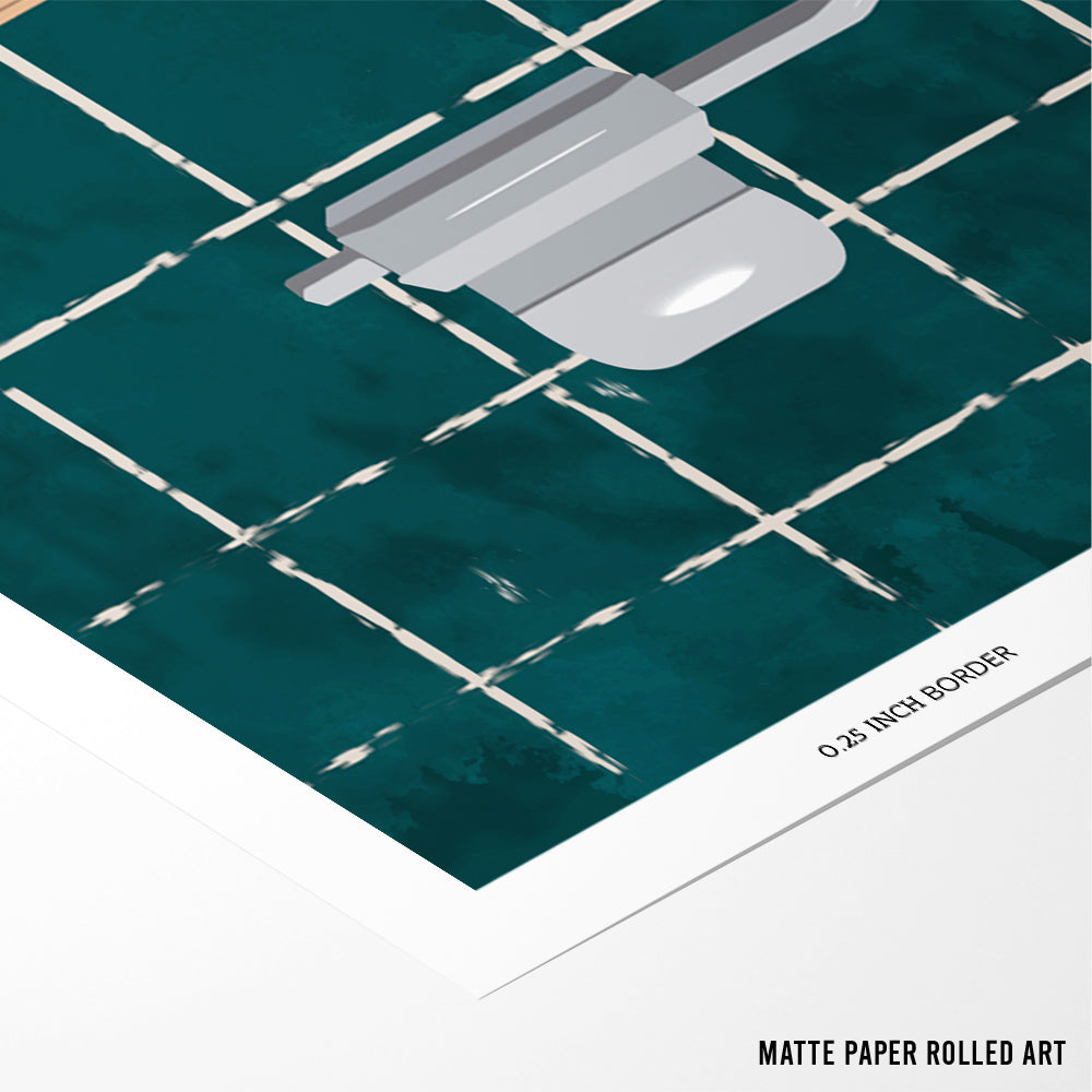 Toilet Humor Quote Canvas Painting - XS / Matte Paper / Rolled Art - Nook At You