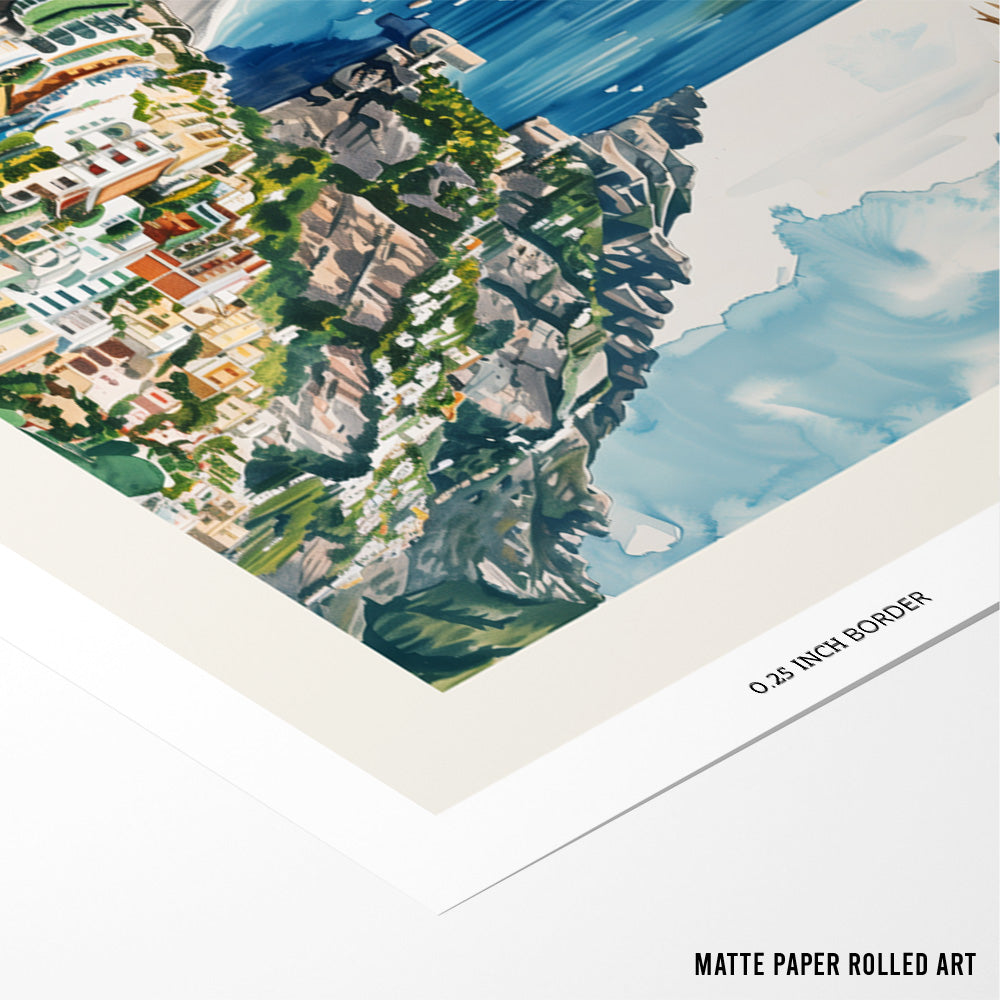 Tiles & Tides Landscape Wall Art - XS / Matte Paper / Rolled Art - Nook At You