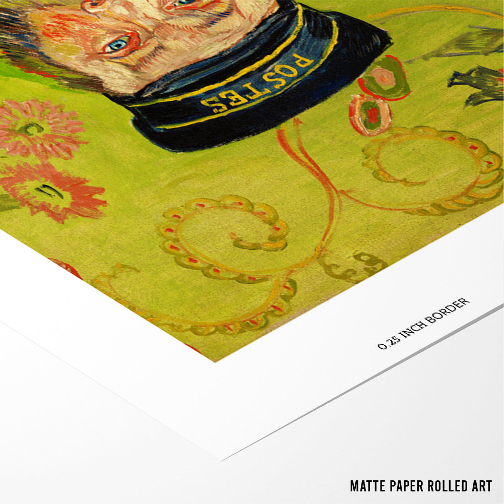 Vincent Van Gogh - The Postman - XS / Matte Paper / Rolled Art - Nook At You