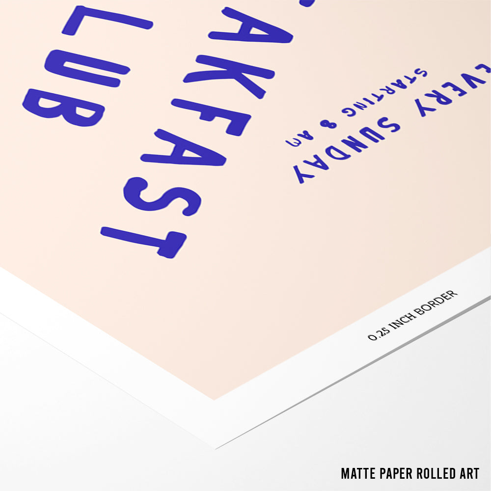 Sunday Morning Wall Art Print - XS / Matte Paper / Rolled Art - Nook At You