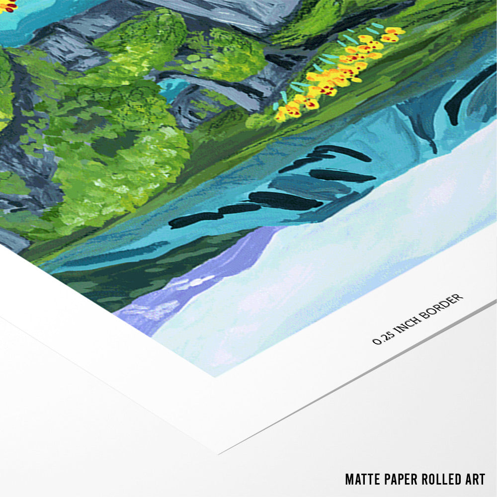 Arnarstapi Canvas Painting - XS / Matte Paper / Rolled Art - Nook At You