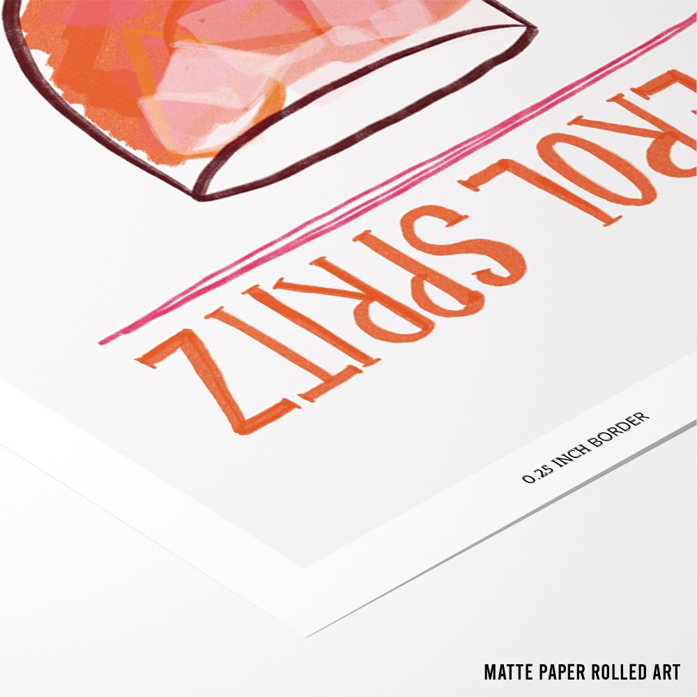 Spritz Recipe Delight Canvas Painting - XS / Matte Paper / Rolled Art - Nook At You