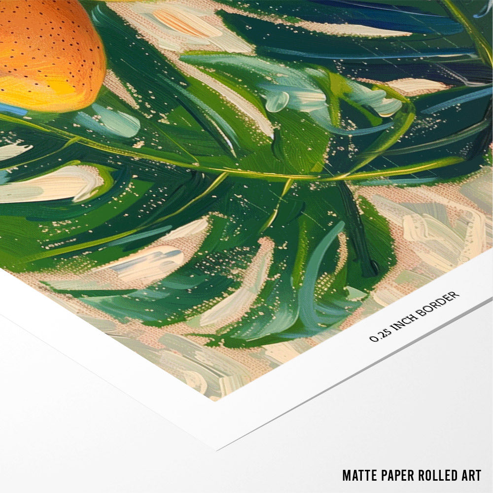 Checkmate Botanical Wall Art - XS / Matte Paper / Rolled Art - Nook At You