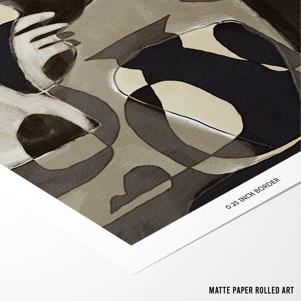 Essence 1 Abstract Painting - XS / Matte Paper / Rolled Art - Nook At You