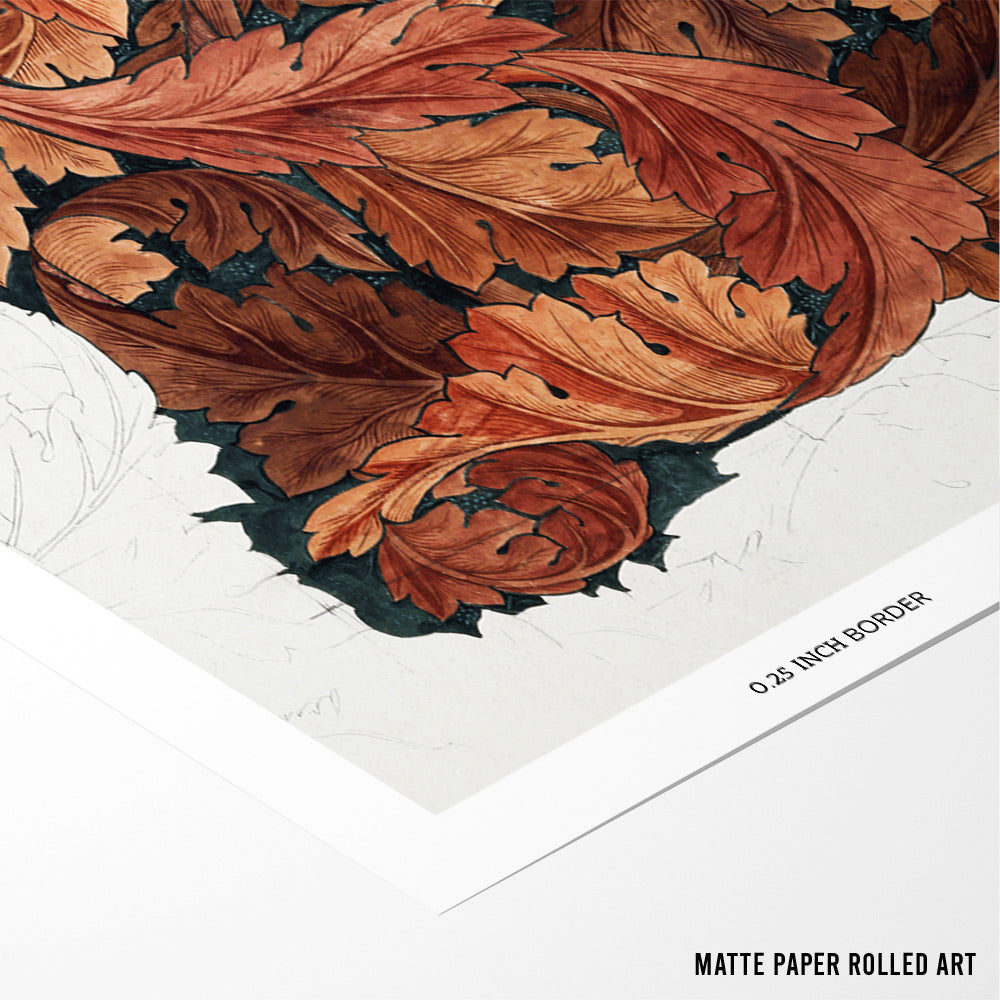 William Morris - Floral Swirl Essence Exhibition Poster - XS / Matte Paper / Rolled Art - Nook At You