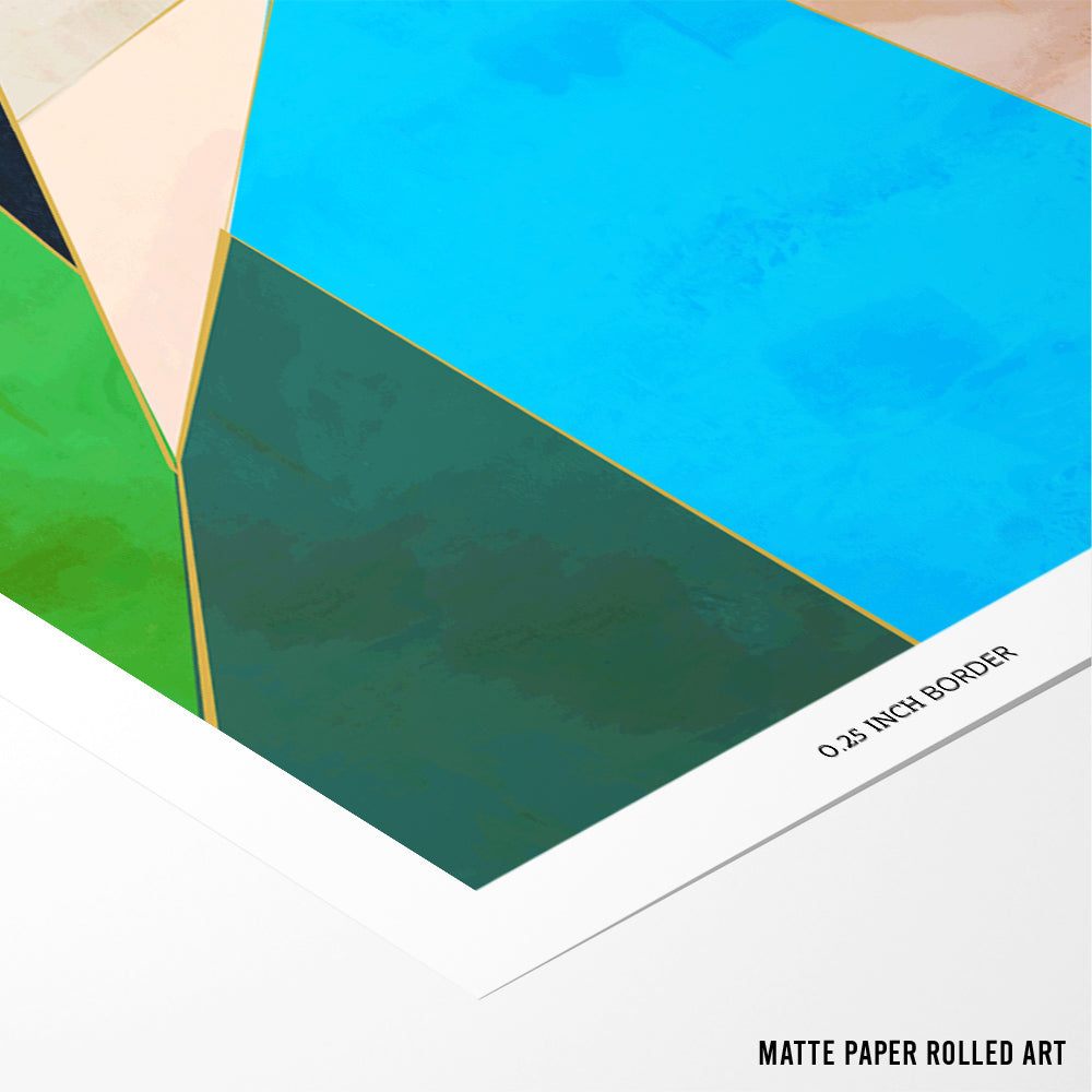 Spectrum Abstract Art Print - XS / Matte Paper / Rolled Art - Nook At You