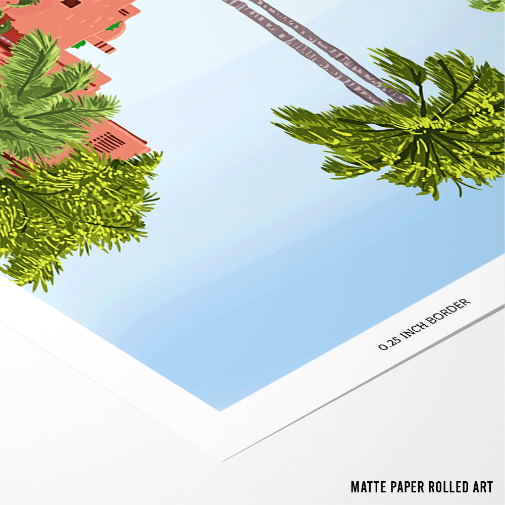 So Much of Who We Are Is Where We've Been Bedroom Wall Art Prints - XS / Matte Paper / Rolled Art - Nook At You