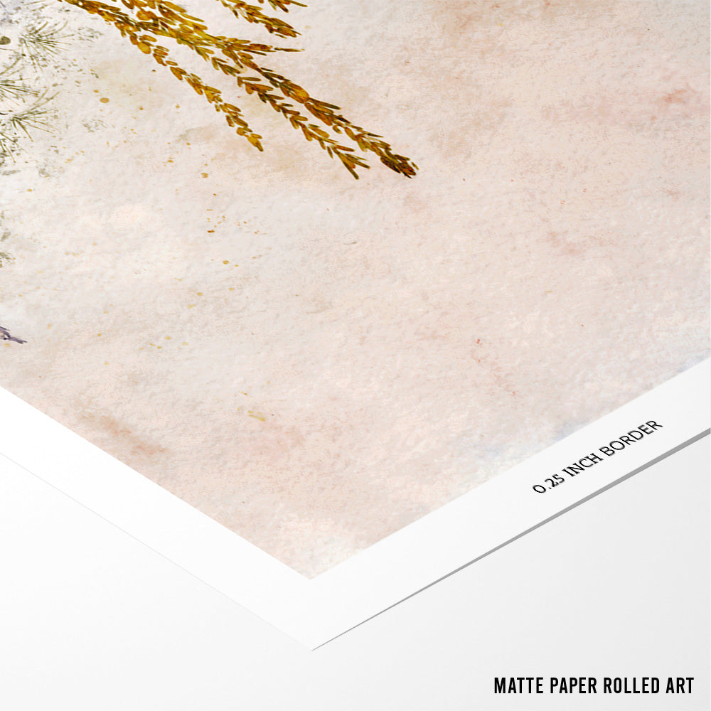 Dreamy Garden Scene Wall Art Poster - XS / Matte Paper / Rolled Art - Nook At You