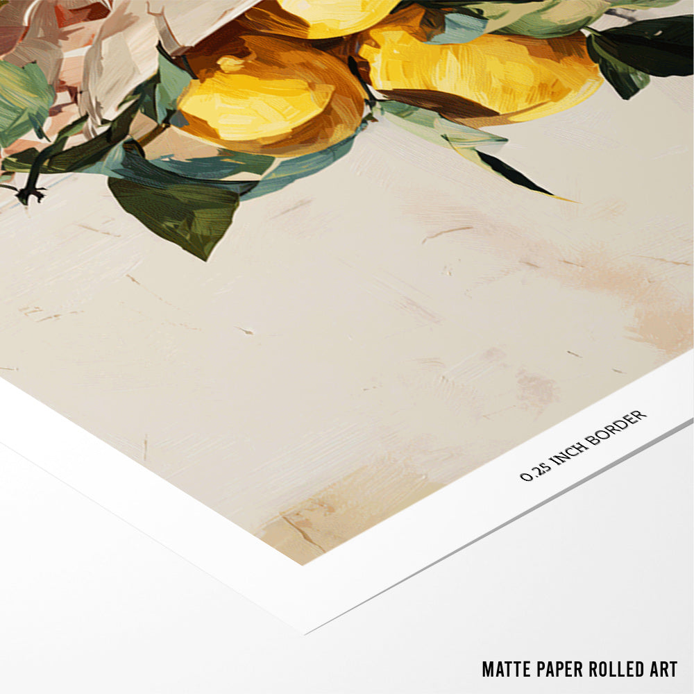 La Limonaia Canvas Print - XS / Matte Paper / Rolled Art - Nook At You