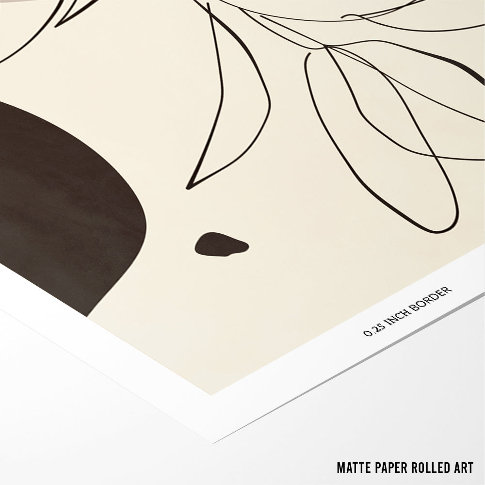 Boho Environment - C Abstract Wall Art - XS / Matte Paper / Rolled Art - Nook At You