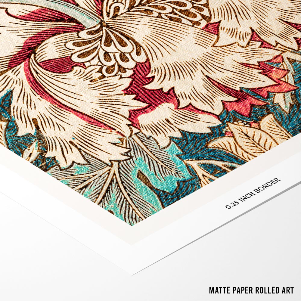 William Morris - Honeysuckle Wall Art Poster - XS / Matte Paper / Rolled Art - Nook At You