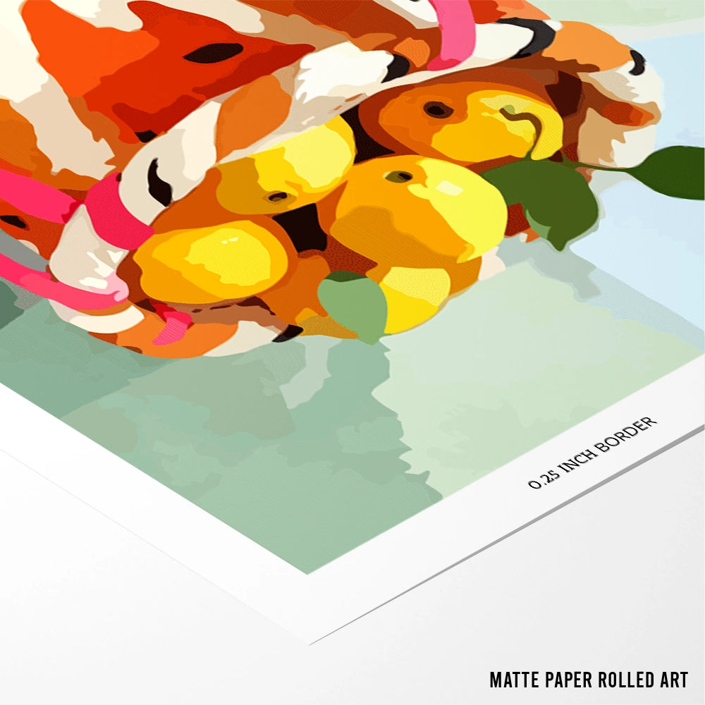 A Bag of Lemons Botanical Wall Prints - XS / Matte Paper / Rolled Art - Nook At You