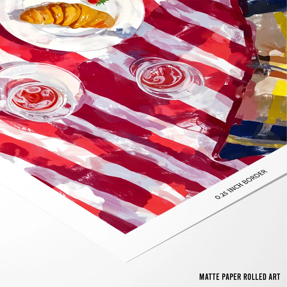 Where the Sun Finds Us Dining Room Wall Art - 5XL / Canvas / Rolled Art - Nook At You