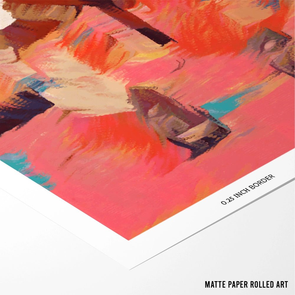 Companion Women Illustration Poster - XS / Matte Paper / Rolled Art - Nook At You