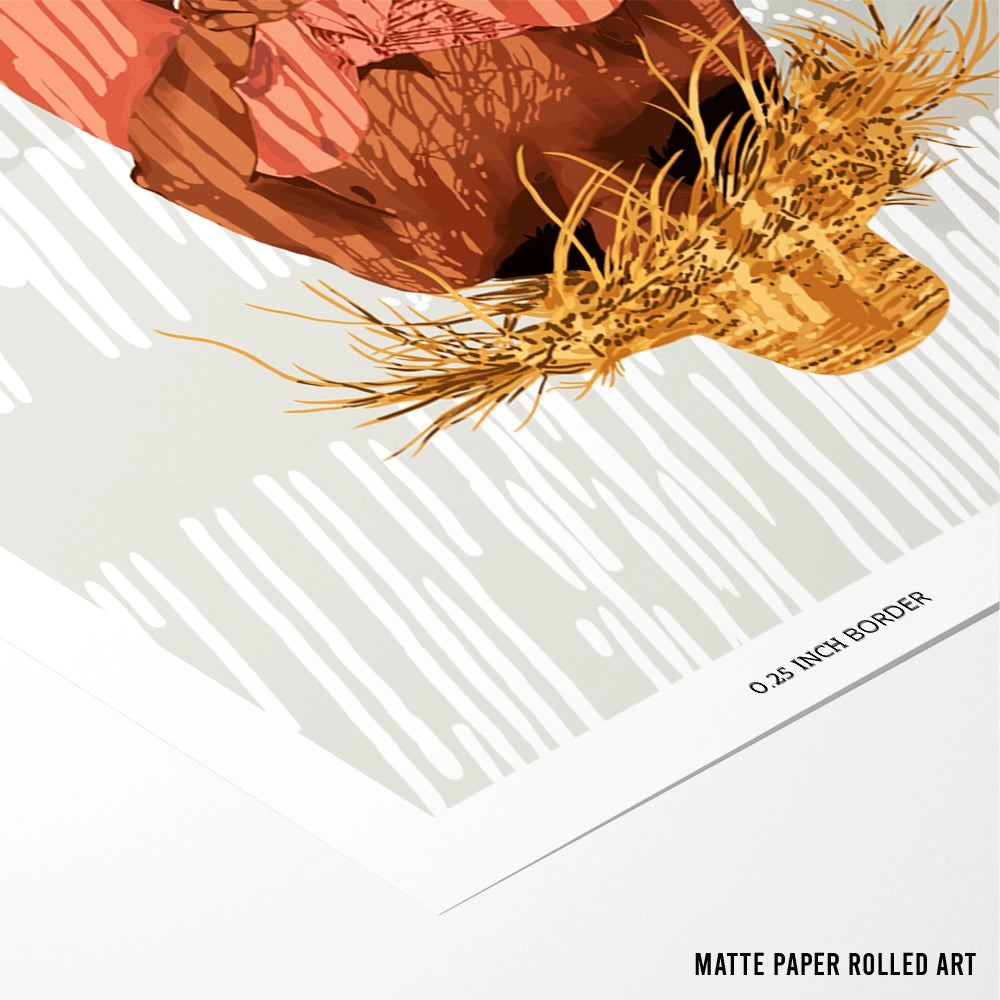 Bohemian Vacay Art Canvas Painting - XS / Matte Paper / Rolled Art - Nook At You