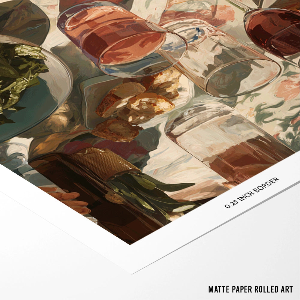 Table of Stories Gourmet Art Poster - XS / Matte Paper / Rolled Art - Nook At You