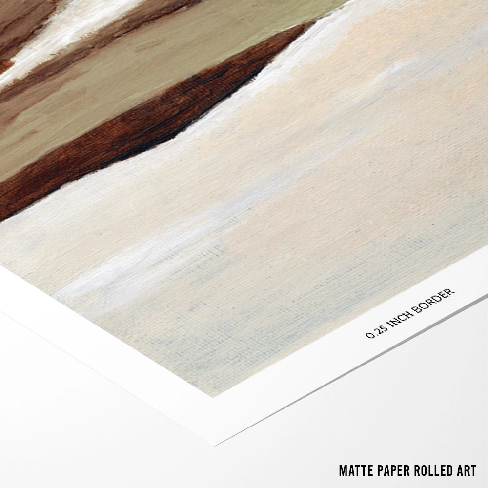 Serene View Landscape Wall Art - XS / Matte Paper / Rolled Art - Nook At You