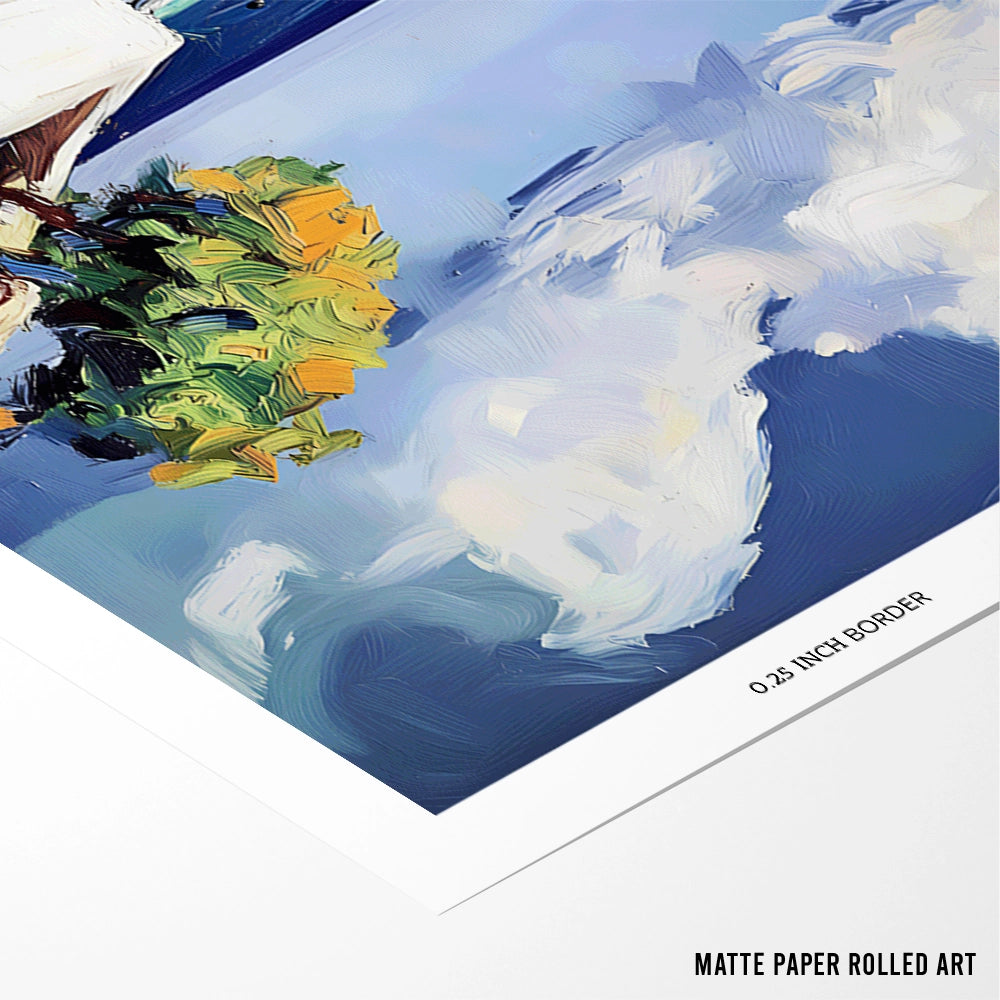 Dramatic Clouds Landscape wall art - XS / Matte Paper / Rolled Art - Nook At You