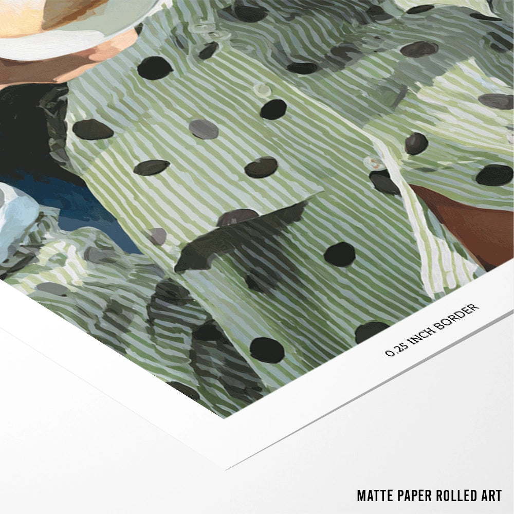 First Sip Gourmet Wall Art - XS / Matte Paper / Rolled Art - Nook At You