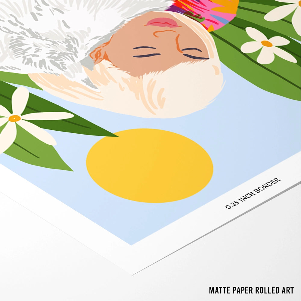 All You Need Is Love and a Dog Boho Wall Art - XS / Matte Paper / Rolled Art - Nook At You