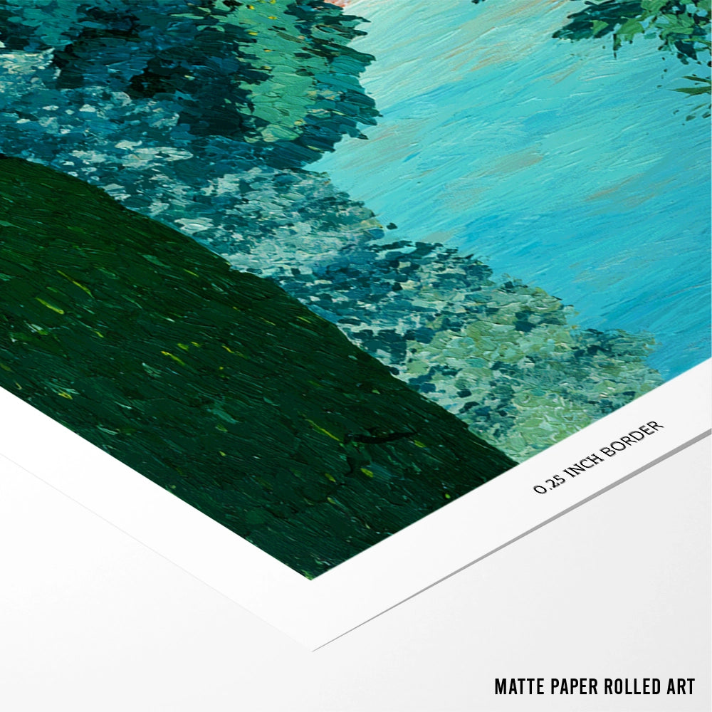 A Day Well Spent Landscape Wall Art - XS / Matte Paper / Rolled Art - Nook At You