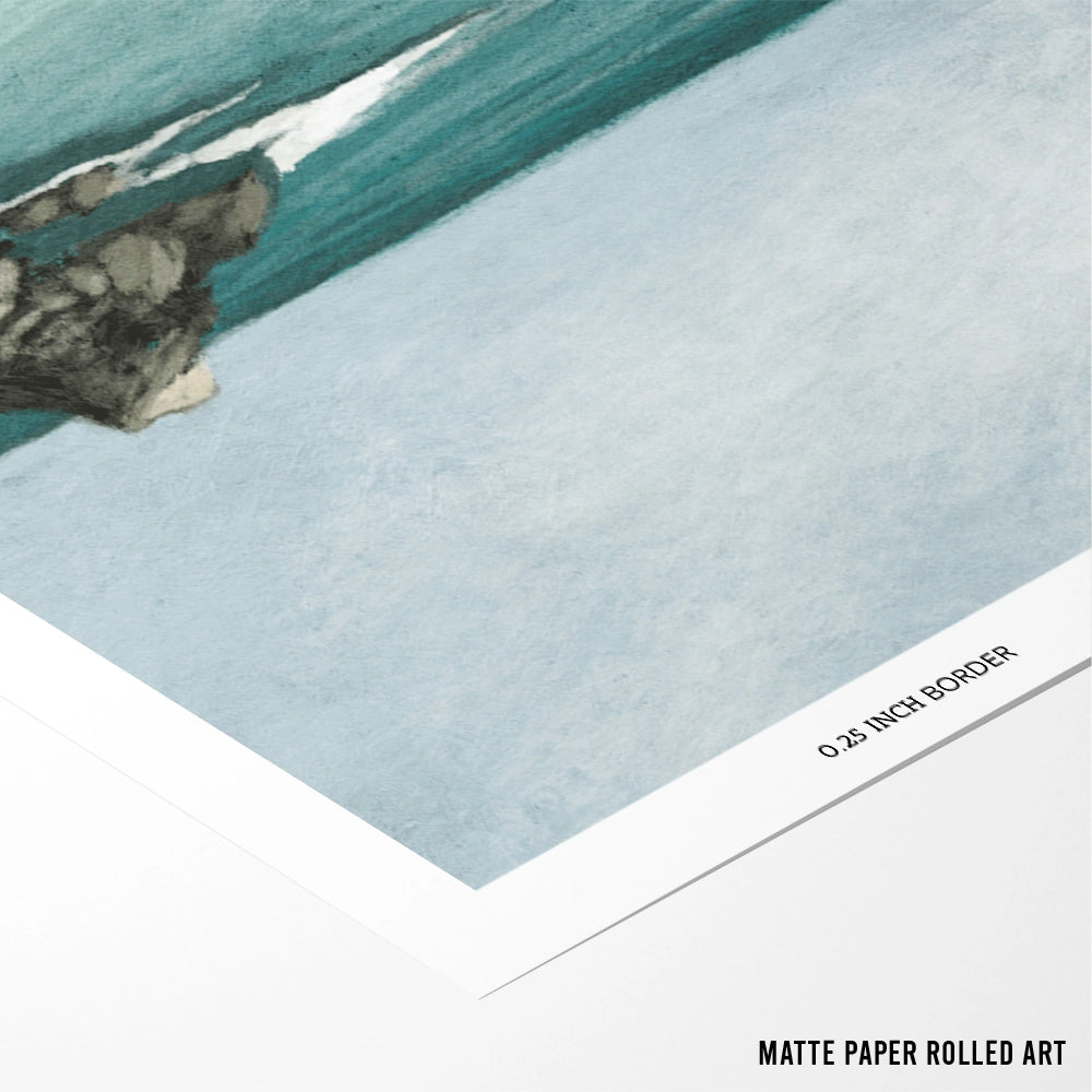 Trevone Bay Landscape Art Work - XS / Matte Paper / Rolled Art - Nook At You