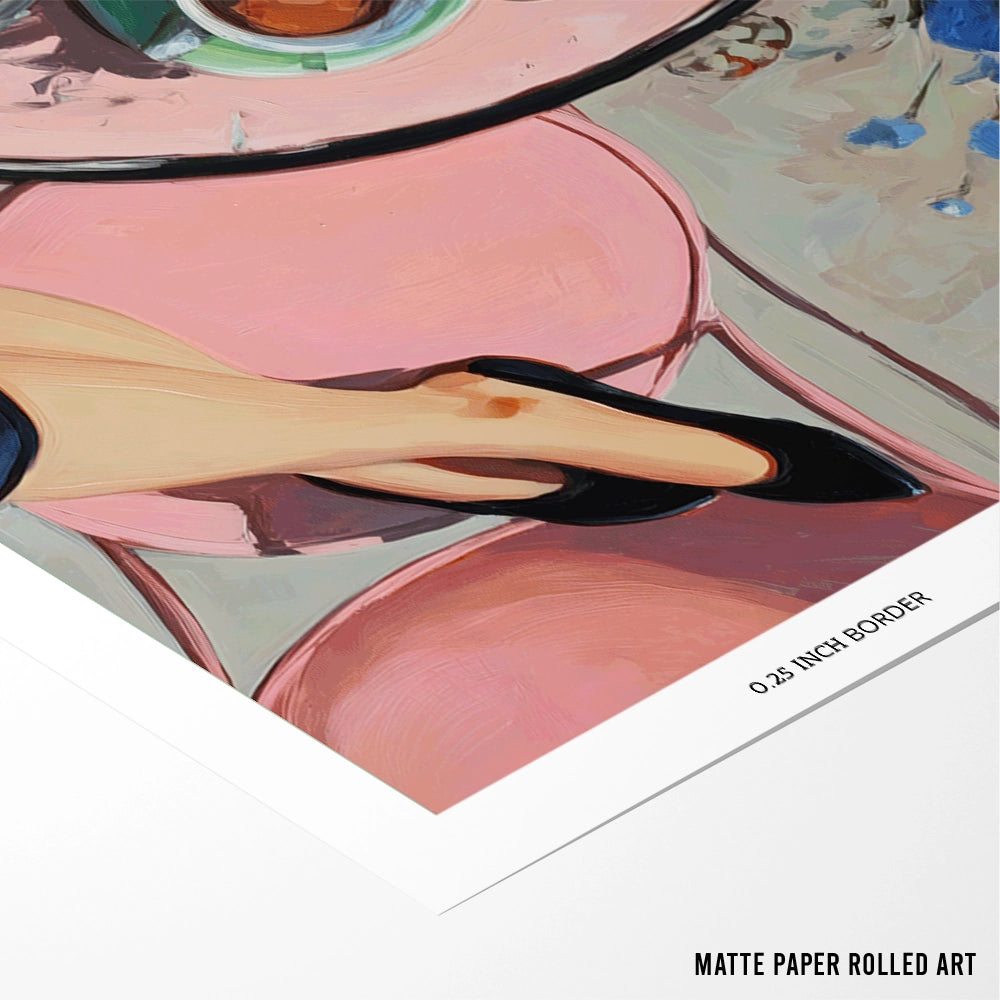 Café Society Dining Room Artwork - XS / Matte Paper / Rolled Art - Nook At You