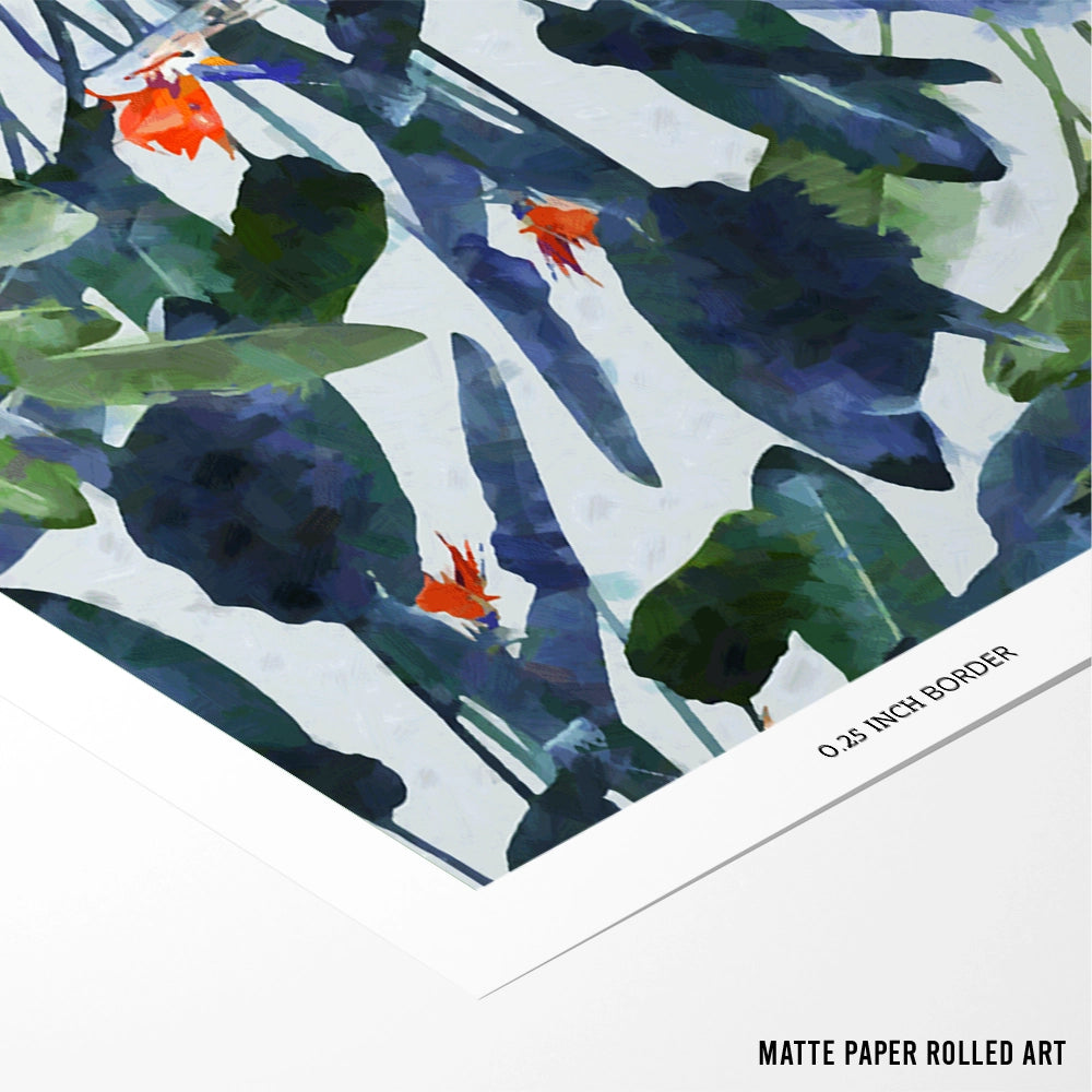 Optical Zen Botanical Canvas Print - XS / Matte Paper / Rolled Art - Nook At You