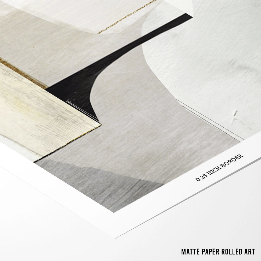 Guidance Portrait Abstract Wall Art Print - XS / Matte Paper / Rolled Art - Nook At You