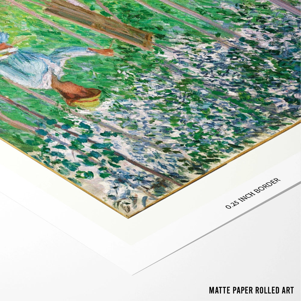 Monet - In The Woods At Giverny Exhibition Wall Art Painting - XS / Matte Paper / Rolled Art - Nook At You