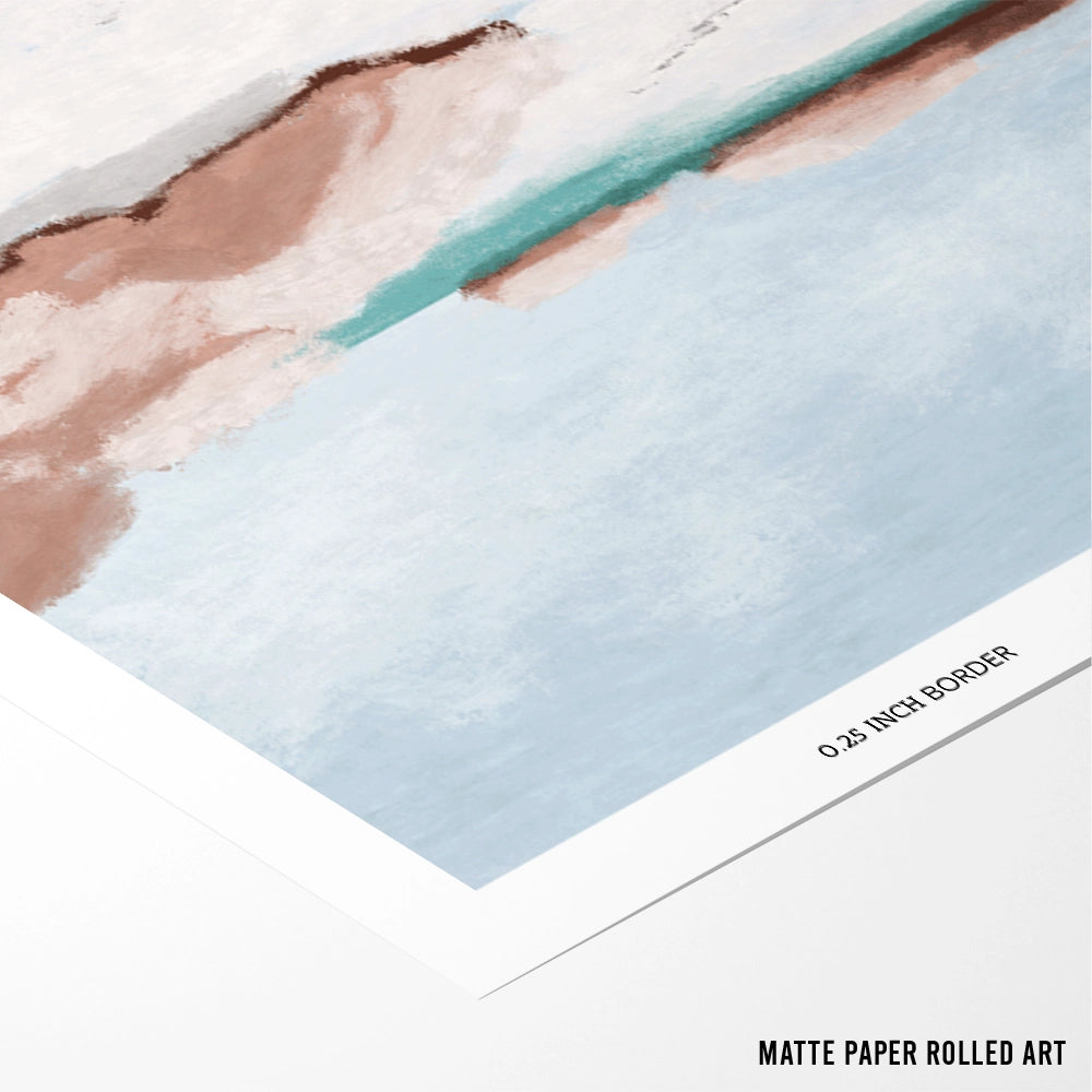 Litore Landscape Artwork - XS / Matte Paper / Rolled Art - Nook At You