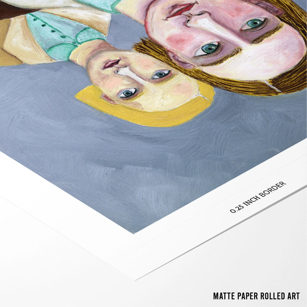 The Different Sisters – Women Illustration Poster - XS / Matte Paper / Rolled Art - Nook At You