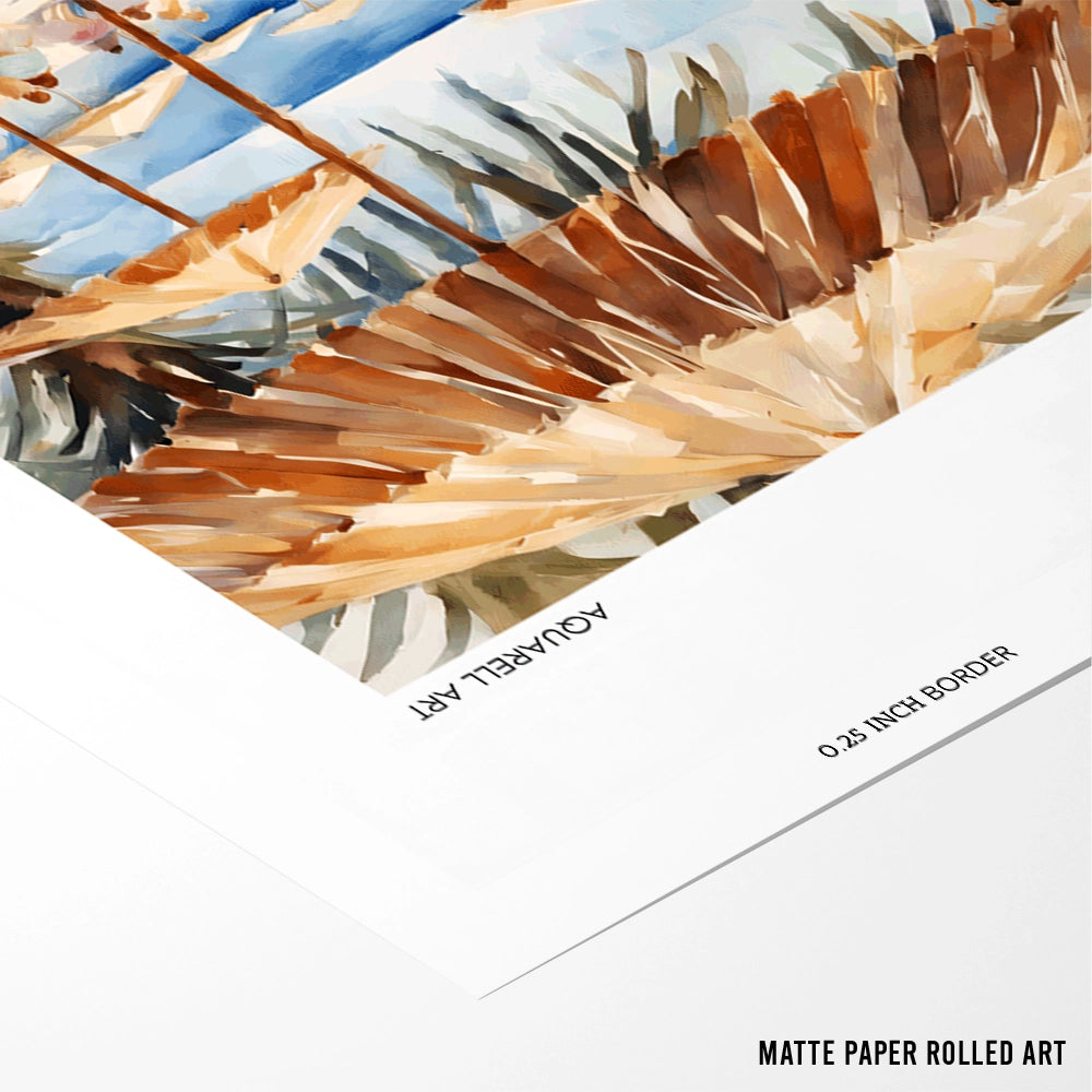 Côte d_Azur Landscape Wall Art - XS / Matte Paper / Rolled Art - Nook At You